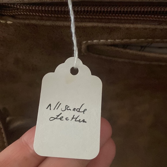 Brand new all suede leather day of the dead bag - Picture 6 of 10